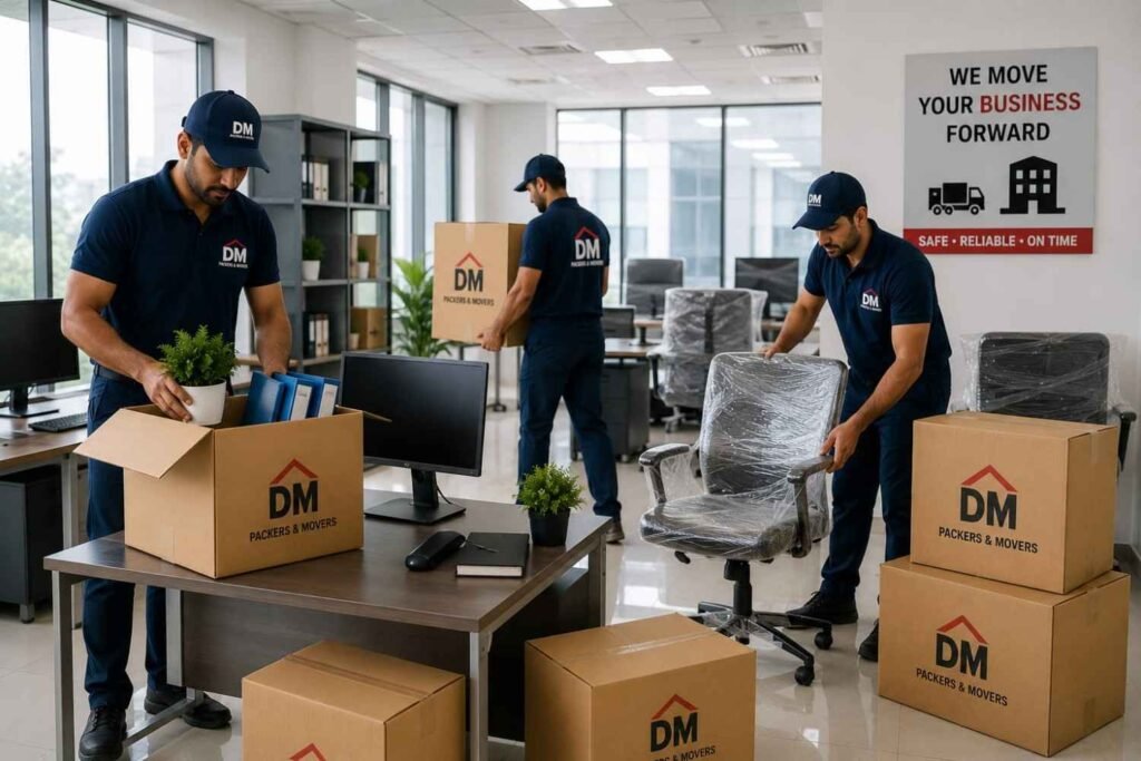 Office Shifting Services in Agra I DM Packers and Movers